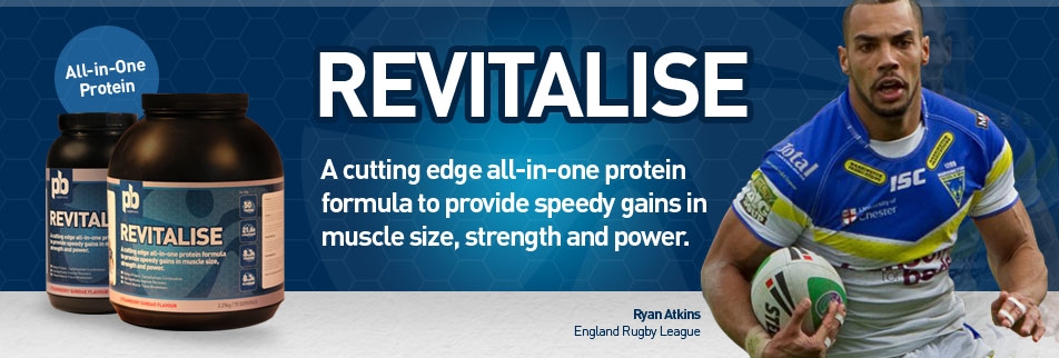 Revitalise | All-in-one protein | Improves size & strength